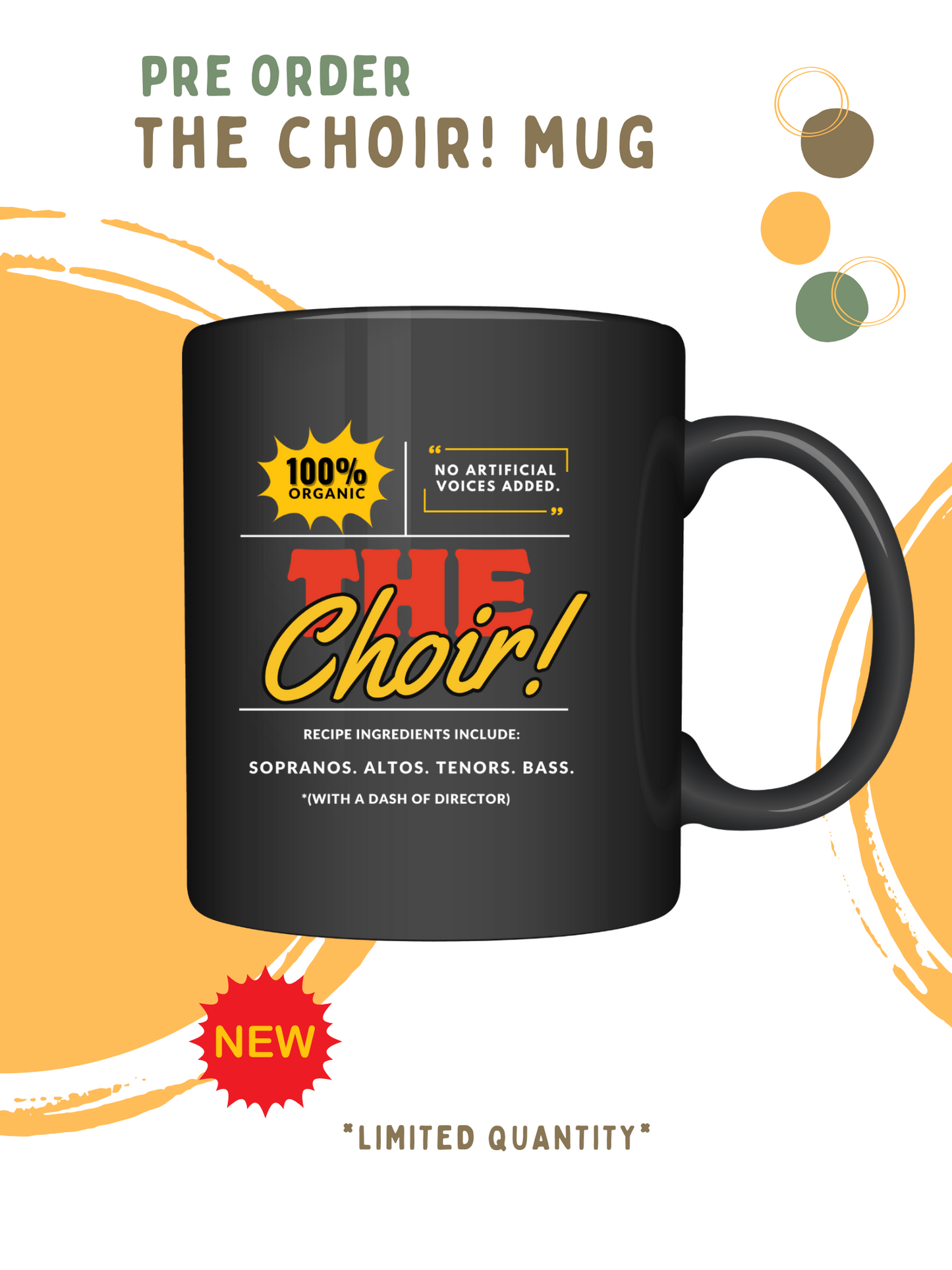 CHOIR RECIPE MUG