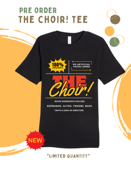 CHOIR RECIPE TEE