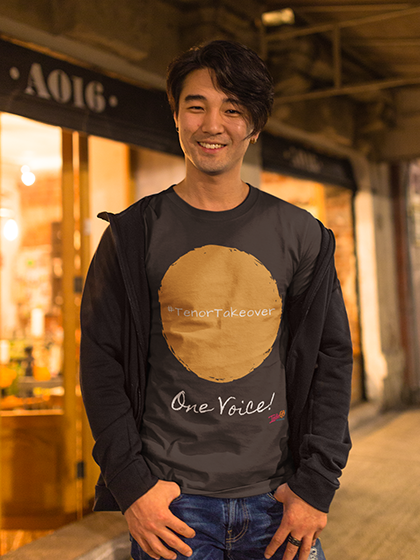 #OneVoice Short Sleeve T-Shirt – Tenor Takeover CLEARANCE SALE!
